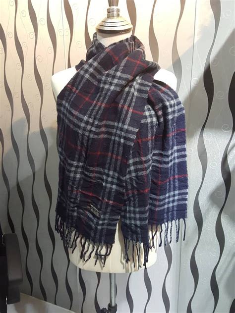 burberry blue label scarf|vintage burberry scarf label.